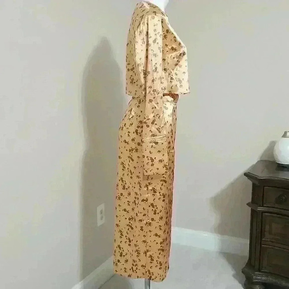 ZARA Flower Print Skirt and Cropped Top Set - Picture 3 of 13